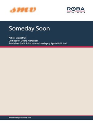 cover image of Someday Soon